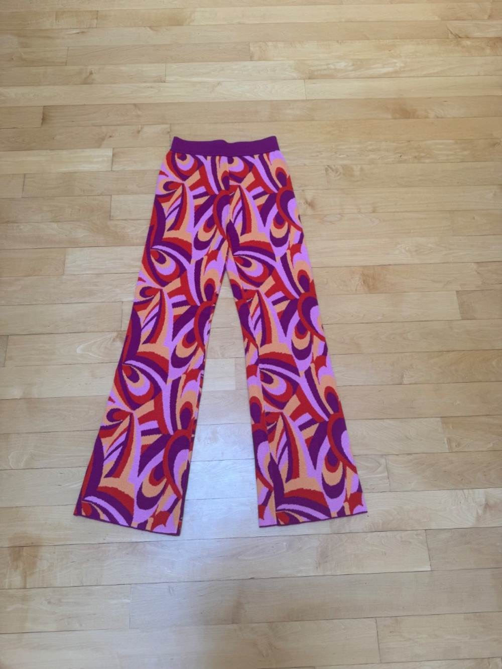 NWOT Twik x Simons Psychedelic Knit Pull On Pants Sz. S